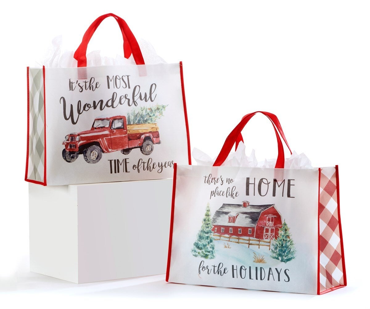 Holiday Tote Bag IB Nuts Premier Gifting Solutions for All Occasions