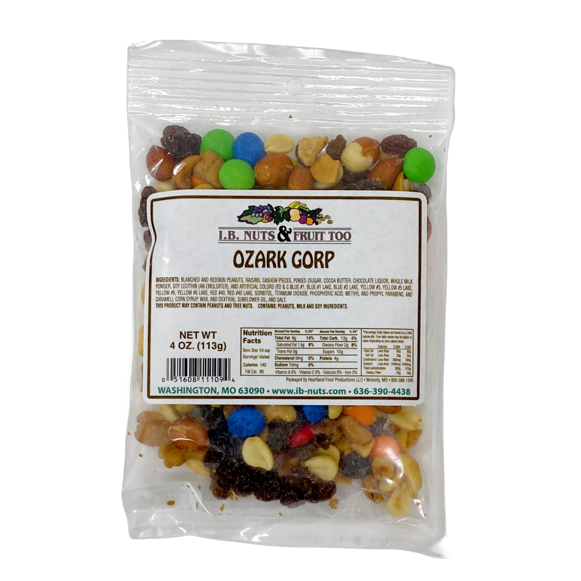 Ozark Gorp 4oz IB Nuts Premier Gifting Solutions for All Occasions